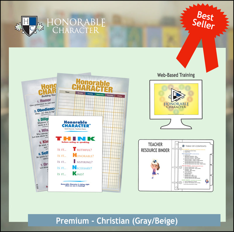 Christian Classroom Set (Optional Colors)