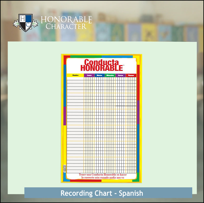 Honorable Chart Replacement Recording Charts - ALL Varieties PUBLIC / PRIVATE ...