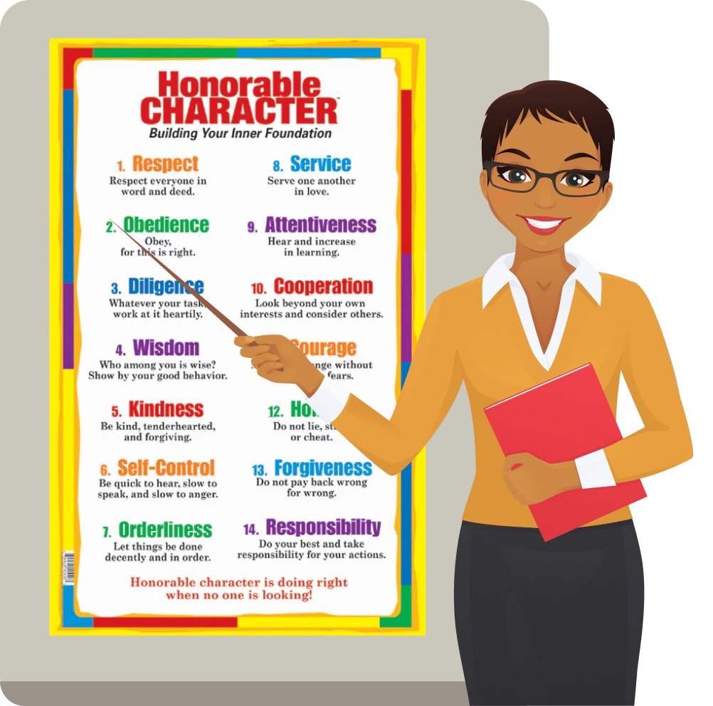 Honorable Chart Student Good Behavior Charts for Public & Private Schools | HONORABLE ...