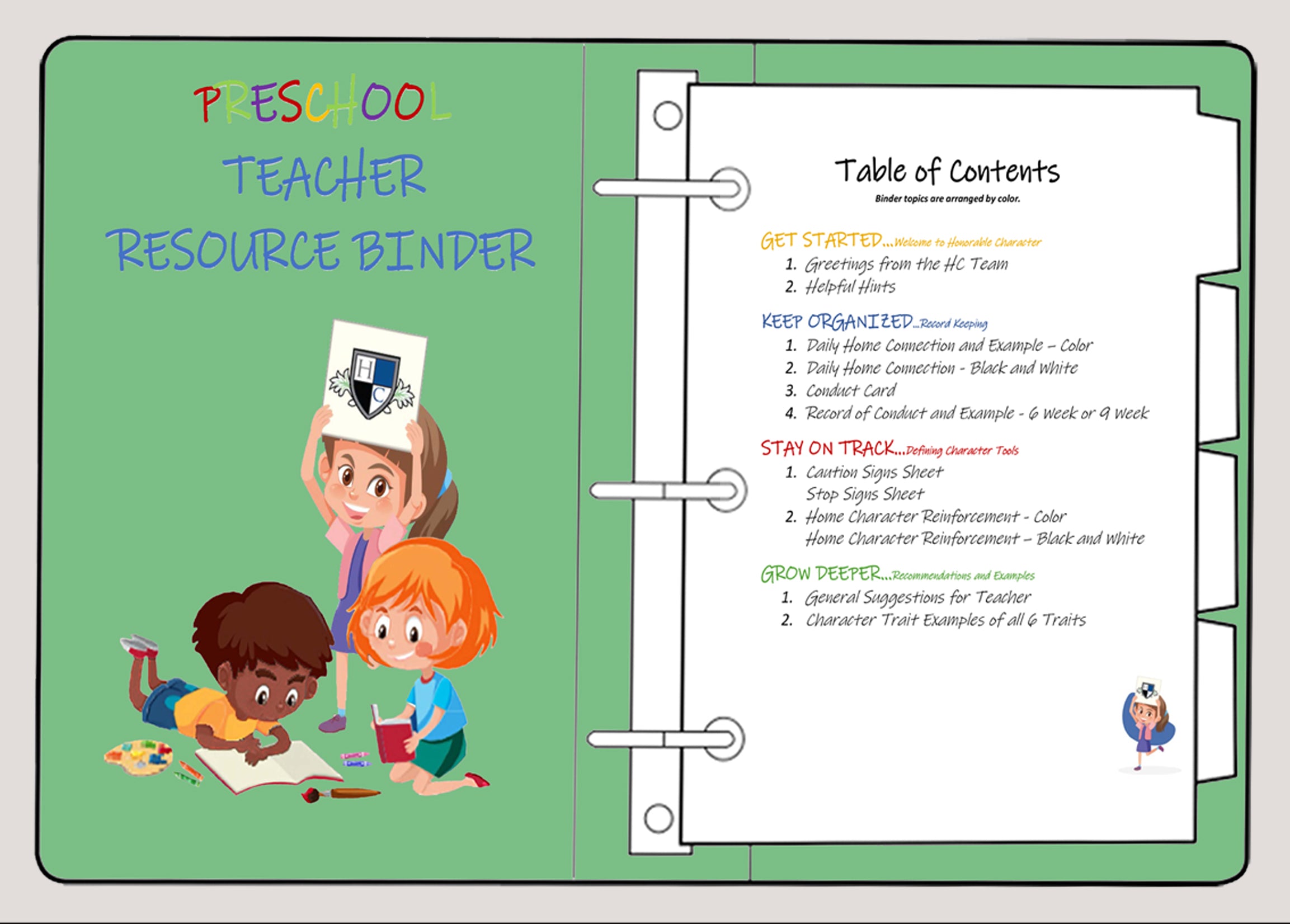 Work Binder Examples Binder Examples