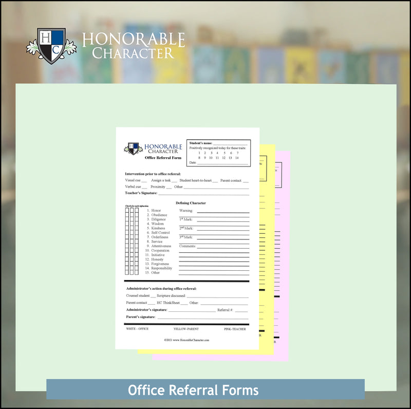 Office Referral Forms - Christian