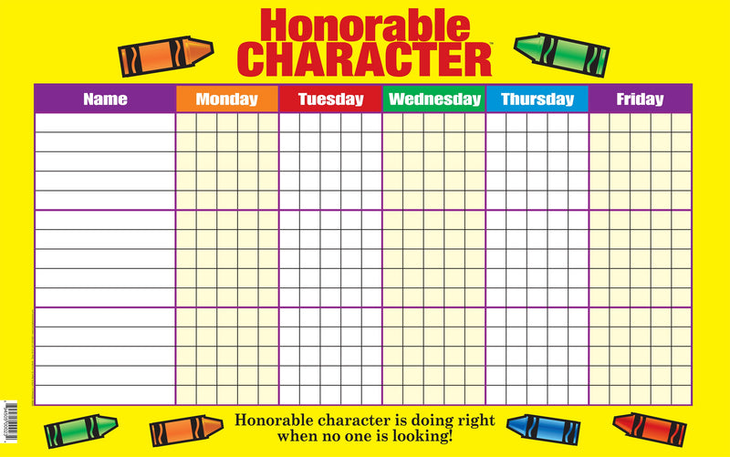 Replacement Recording Charts - ALL Varieties CHRISTIAN  (17"x 27")