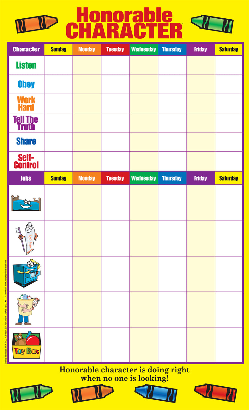 Replacement Home Recording Chart ALL Varities CHRISTIAN HONORABLE replacement-home-recording-chart-all-varities-christian-honorable