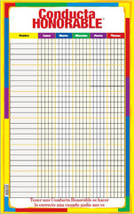 Replacement Recording Charts - ALL Varieties SPANISH  (17